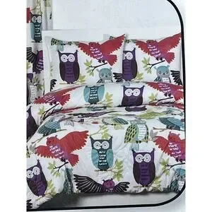 Crayola Dream In Color Bedding Comforter Set Full/Queen- Owl Always Love You NWT