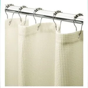 Cream Shower Curtain