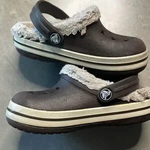 Crocs Toddler Classic Lined Clogs Size 7
