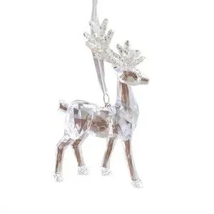 Crystal Reindeer Ornament