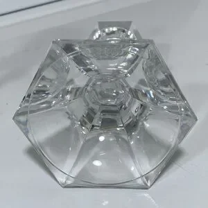 Crystal Taper Candle Holders Set Of 2