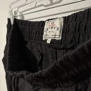 Cuffy’s Mens Black Cape Cod Mass. Jogger Sweatpants Size S