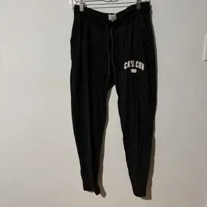 Cuffy’s Mens Black Cape Cod Mass. Jogger Sweatpants Size S Cuffy’s Mens Black Cape Cod Mass. Jogger Sweatpants Size S