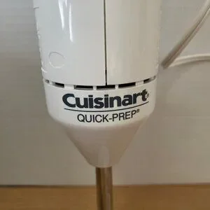 Cuisinart Quick-Prep Immersion Hand Blender Mixer 2 Speed White Corded Electric