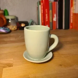 Cup and Saucer mini planter