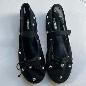 Cushionaire Elegant Mary Jane Mesh Flat Shoes