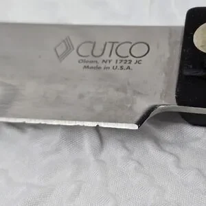 Cutco Butcher Knife 1722 JC Classic Brown Handle Kitchen Made USA