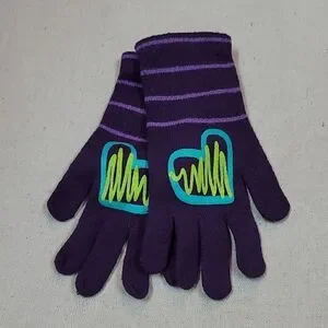 Cute NWOT Girls Knit Gloves