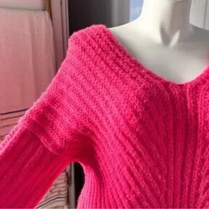 Cuyana Pinm Wool Alpaca Blend V-Neck Chunky Knit Slouchy Sweater Women’s XS / S