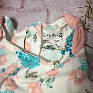 Cynthia Rowley Peplum Tank And Matching Pink Shorts Girls NWT Size 5/6