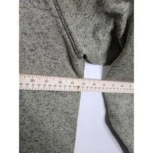 Dakota Grizzly Sweater Mens XLarge Green Long Sleeve Pullover 1/4 Zip