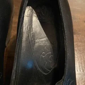 Dansko Black Leather Heels Versatile Comfort