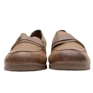 Dansko Lila Taupe Burnished Slip-On Loafers Shoes Size 37 US 7