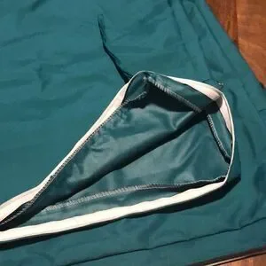Dark Teal Cushion Covers 18 X 18 x 2” Set Of 2 NWOT