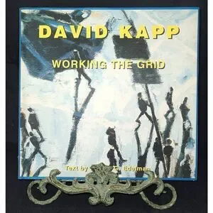 David Kapp: Working the Grid: Paintings 1980-2000 by Robert Edelman HC/dj