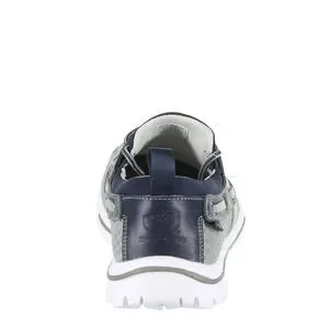 Del Marina 3-01 Skuze Men’s Boat shoes Size 11.5 Gray Navy Mesh