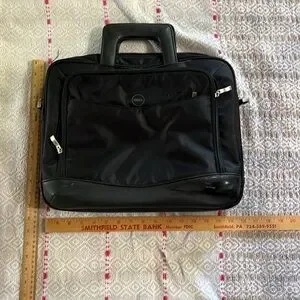 Dell Black Laptop Bag For Men Nylon