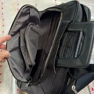 Dell Black Laptop Bag For Men Nylon