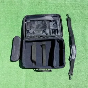 Dell Black Multi-Pocket Laptop 15" Shoulder Padded Briefcase Carry Case Bag New