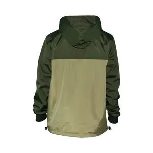 Delta Windbreaker Jacket Olive Green Size Large