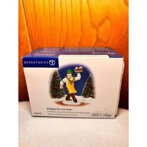 Department 56 Heritage Village Collection Farm People And Animals Set Of 5 W Box
