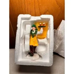 Department 56 Heritage Village Collection Farm People And Animals Set Of 5 W Box