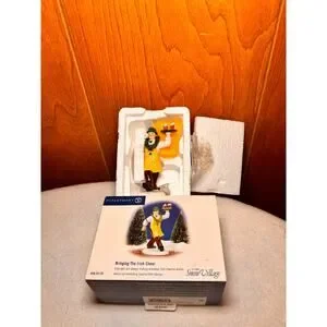 Department 56 Heritage Village Collection Farm People And Animals Set Of 5 W Box