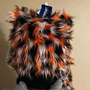 Detroit Tigers Tiger Faux Fur Hat W/ Ear Sequins Details