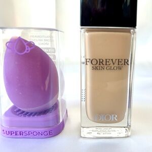 Dior Forever Skin Glow Foundation - OCR Cool Rosy/Comes With Makeup Sponge