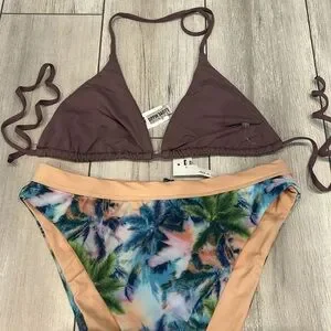 Dippin' Daisy's Two Piece Swim Bikini Set Size Large