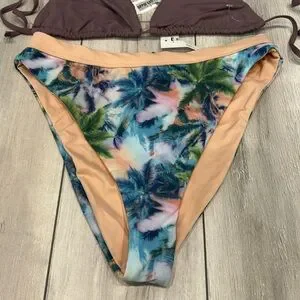 Dippin' Daisy's Two Piece Swim Bikini Set Size Large