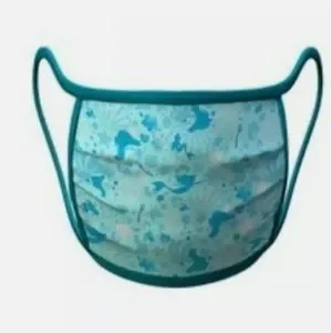 Disney Ariel Child Med 5-8 yrs old Cloth Face Mask