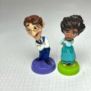 Disney Encanto Figures Mini Cake Toppers Lot JAKKS Pacific 8 Pieces 1.5"-2"