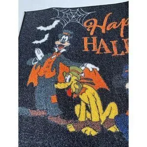 Disney Mickey Minnie Pluto Donald Daisy Goofy Halloween Accent Rug 20" X 32" NWT