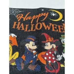Disney Mickey Minnie Pluto Donald Daisy Goofy Halloween Accent Rug 20" X 32" NWT