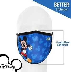 Disney Mickey Mouse Kids Face Mask Ages 3-6 Brand New