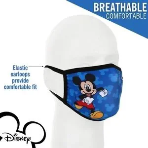 Disney Mickey Mouse Kids Face Mask Ages 3-6 Brand New