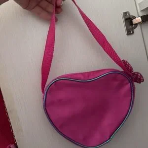 Disney Minnie And Daisy Heart Bag - Pink And Purple