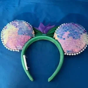 Disney Minnie Ears Ariel The Little Mermaid