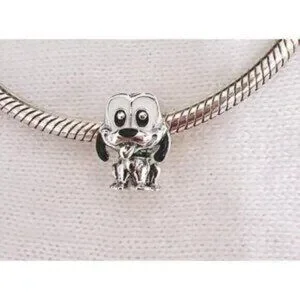 Disney Pluto Charm Charms For Pandora Bracelet S925 ALE Sterling Silver Charm