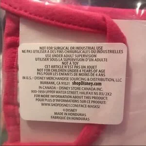 Disney Princess Face Mask