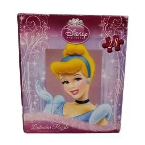 Disney Princess Puzzle Belle Cinderella Snow White Lenticular Puzzle