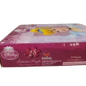 Disney Princess Puzzle Belle Cinderella Snow White Lenticular Puzzle