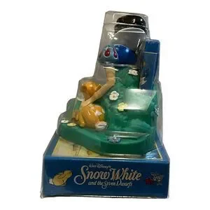 Disney Snow White Seven Dwarfs Floating Soap Dish & 3 Soaps Vintage 1990s New