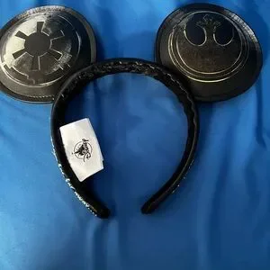 Disney StarWars Minnie Ears Imperial Crest Rebel Alliance