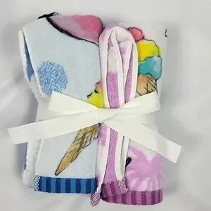 Disney Stitch Face Towels 2 Pack