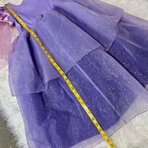 Disney Store Castle Collection Rapunzel Princess Gown Dress Costume Purple Pink