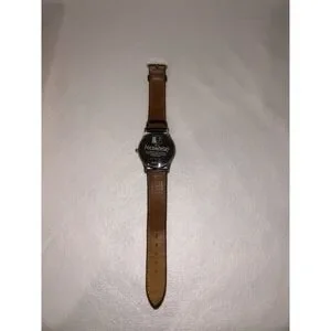 Disney Store Pocahontas Watch -Wooden Case Display Box -‎ Tested & Working