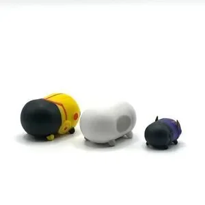 Disney Tsum Tsum Lot Of 3 From Big Hero 6 Med. And Small EUC