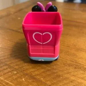 Disney Vtech GoGo Smart Wheels Minnie Mouse Talking Ice Cream Truck As Is. Works